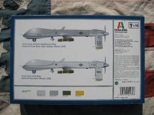 Italeri 1289  Drone MQ-1A/B Predator